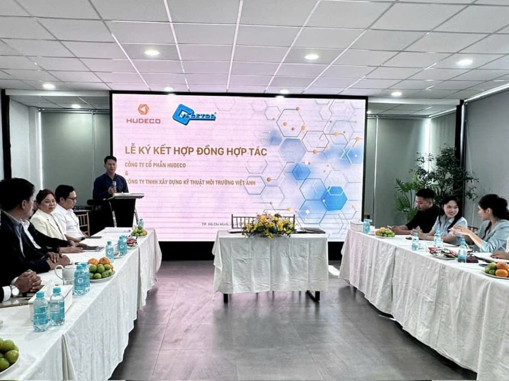 HUDECO ký kết hợp tác chiến lược cùng Vacetco & Vidatco